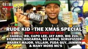 Rude Kid – Xmas Special 2015 (15 MC Grime Set) @RudeKidMusic