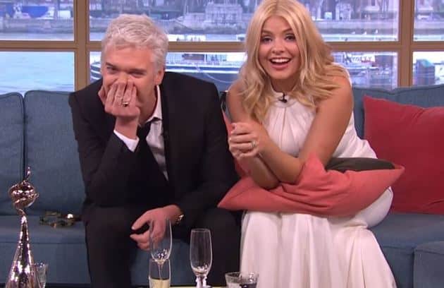 Holly Willoughby And Phillip Schofield Present 'This Morning' Hungover, In Last Night's Clothes