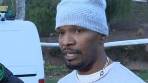 Jamie Foxx Rescues Man From Burning Truck