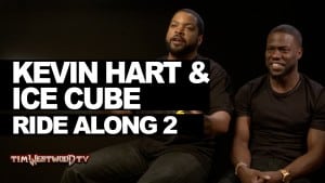 Kevin Hart & Ice Cube on working together Ride Along 2 – Westwood *HOT INTERVIEW*