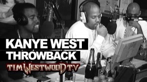 Kanye West freestyle 2004 never seen before! Westwood Throwback with Dame Dash & Biggs