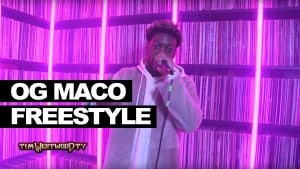 OG Maco freestyles over Kanye & Milly Rock – Westwood Crib Sessions