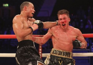 Chris Eubank Jr says ref “should’ve stopped ***** earlier” as Nick Blackwell remains in coma