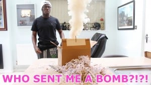 WHO SENT ME A BOMB?!?!
