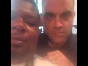 Big Narstie & Robbie Williams In The Studio