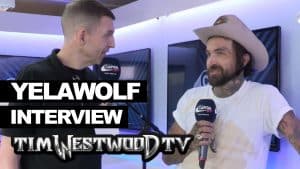 Yelawolf on new tattoos, coffee stained t-shirt design – Westwood
