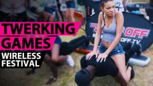 Twerking Games Highlights @ Wireless Music Festival 2016