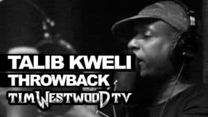 Talib Kweli freestyle 2002 first time ever released! Westwood Throwback