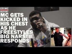 Big Narstie Responds To MC Kicked During Freestyle [@BigNarstie] | Grime Report Tv