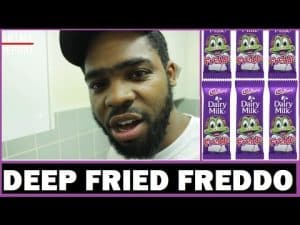 How To Make Deep Fried Cadbury Freddo aka Brexit Food | Grime Report Tv