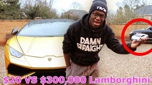 $20 VS $300,000 LAMBORGHINI
