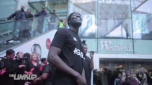 Stormzy performs live outside Westfield White City | Link Up TV