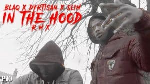 P110 – Slim (MM) Ft. Blaq & Dyrti San – In The Hood RMX [Music Video]