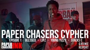 PaperChasers Cypher | Young Yizzy, Blessed, Stacks C & Lipz (EP:01) : Grime Report TV