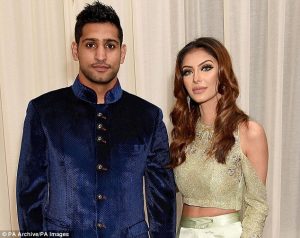 Amir Khan splits with wife and says shes sleeping with Anthony Joshua