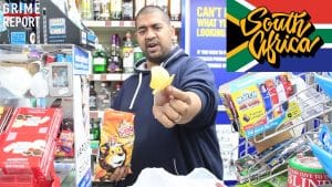 Angry Shopkeeper Tries South African Snacks [Science 4 Da Mandem] Grime Report Tv
