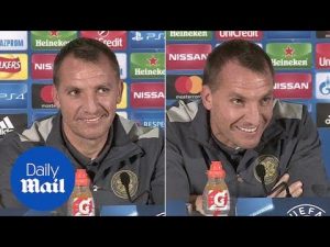 Celtic manager Brendan Rodgers asked ‘worst’ question ever – Daily Mail