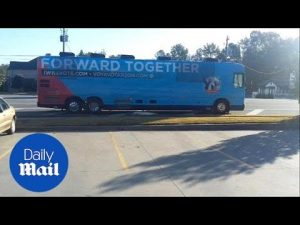 DNC campaign bus dumps raw sewage on road outside Atlanta – Daily Mail