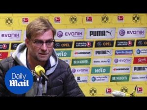 Dortmund’s Jurgen Klopp reacts to Champions League draw – Daily Mail