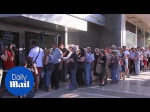 Greek banks reopen after three weeks of closure amid debt crisis – Daily Mail