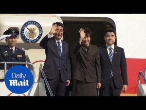 Japanese Prime Minister Shinzo Abe meets with Donald Trump – Daily Mail