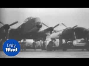 Old footage shows the RAF dropping ELEVEN-TON bomb on German town – Daily Mail