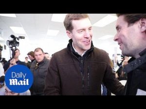 PA Democratic Congressional candidate Conor Lamb greets supporters – Daily Mail