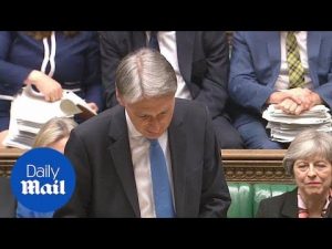 Philip Hammond jokes about John McDonnell’s red book – Daily Mail