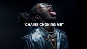Young Thug – Chains Choking Me (ft. Gunna) [Official Visualizer]