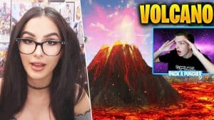 Fortnite Cube Volcano Event SCAM! SSSniperWolf Gets CALLED OUT!