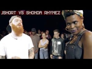 JSHORT VS SHONDA RHYMEZ | Don’t Flop Rap Battle