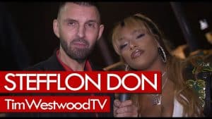 Stefflon Don on Lil Kim, Tory Lanez, QC, backstage at Krept & Konan show. Westwood