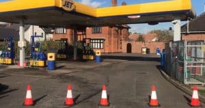 Man held hostage by petrol station worker because he went 3p over