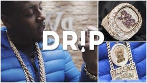 Mist’s New Iced Out Championship Ring – #Drip Ep.7 | Link Up TV