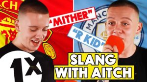 “Hench is big, the opposite of me!” Aitch teaches us Manchester slang on 1Xtra!