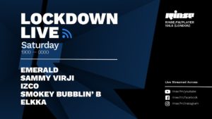 Izco | Lockdown Live 001 | Rinse FM