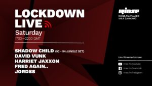 Jordss | Lockdown Live 002 | Rinse FM