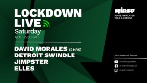 Lockdown Live 003 with David Morales, Detroit Swindle, Jimpster & ELLES