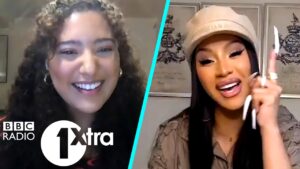 Cardi B talks *** with offset, lockdown life, Meg Thee Stallion + more with Tiffany Calver on 1Xtra