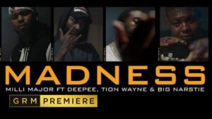 Milli Major Ft. Deepee, Tion Wayne & Big Narstie – Madness [Music Video] | GRM Daily
