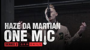 Haze Da Martian – One Mic Freestyle | GRM Daily