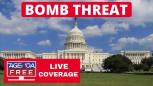 Bomb threat near the Library of Congress as man demands to speak to President Biden.
