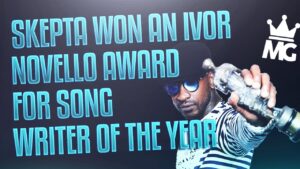 Skepta won SONGWRITER of the YEAR at the Ivor Novello awards