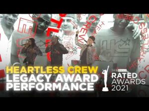 Heartless Crew Shutdown Legacy Award Performance | Rated Awards 2021
