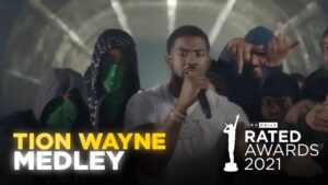 Tion Wayne Performs Epic Medley Of His Hits | Rated Awards 2021