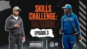 Backroad Gee & KO Take NFL Skills Catching Challenge w/ Chuckie, Jason & Osi [EP3] | @MixtapeMadness