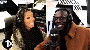 New music, philanthropy and more: Stormzy catches up with Nadia Jae on 1Xtra