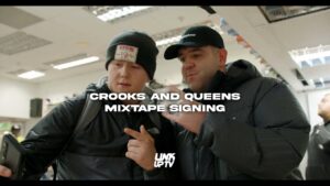 Jordan – Crooks And Queens London Mixtape Signing | Link Up TV