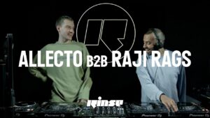 Allecto is joined by Raji Rags for a 2 hour b2b | March 23 | Rinse FM
