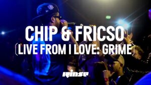 Chip & Frisco live from I LOVE: Grime at Ministry ft. some special guests | April 22 | Rinse FM